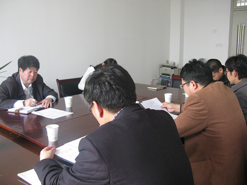 潘璋德书记出席ag旗舰厅官方网站班子民主生活会