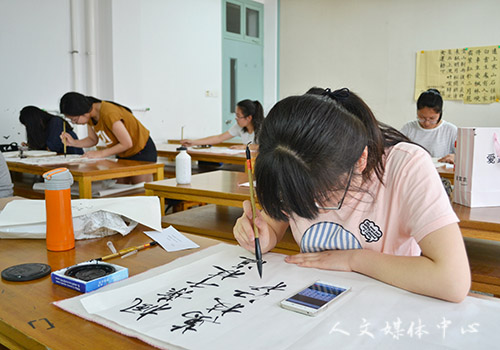 笔精墨妙 气韵生动 ag旗舰厅官方网站举办三笔字大赛