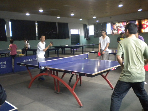 ag旗舰厅官方网站乒乓球交流赛顺利结束