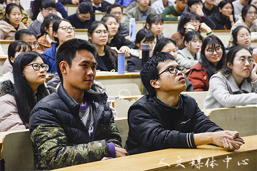 绷警惕之弦 筑防骗之城 ag旗舰厅官方网站安全教育月系列活动之观影《巨额来电》